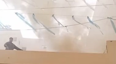  حريق في سوق العتبة الجديدة 