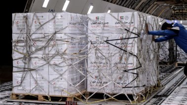 صورة من المساعدات 