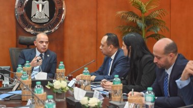 جانب من اجتماع وزير الاستثمار والتجارة الخارجية