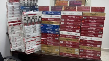 جانب من المضبوطات 