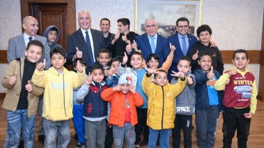 جانب من الزيارة 