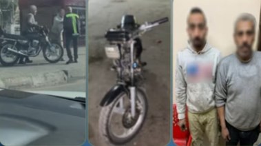 المتهمين وجانب من الواقعة