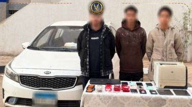 المتهمون والمضبوطات