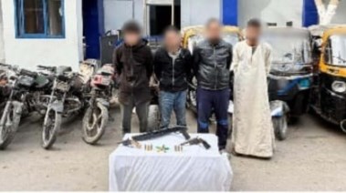 المتهمون والمضبوطات