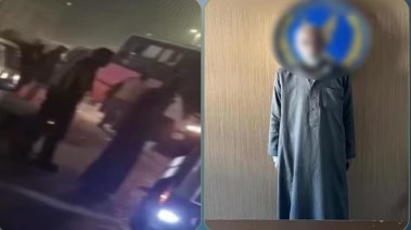 المتهم وجانب من الواقعة 