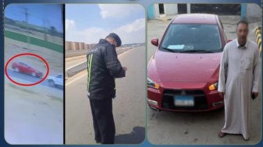 المتهم وجانب من الواقعة 