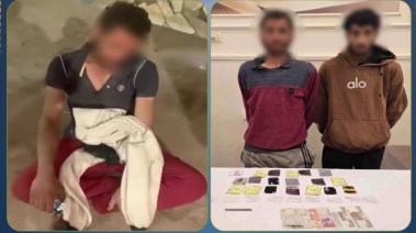 المتهمون وجانب من الواقعة