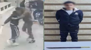 المتهم وجانب من الواقعة