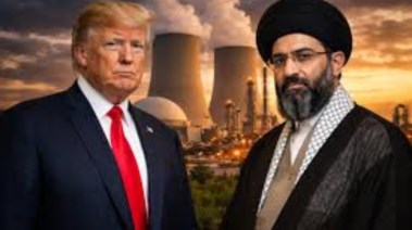 مجتبى خامنئي ودونالد ترامب