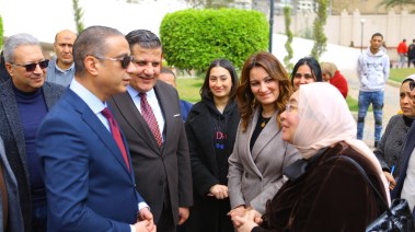 جانب من مبادرة صناع الخير