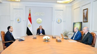 خلال اجتماع الرئيس السيسي اليوم