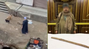 المتهم وجانب من الواقعة