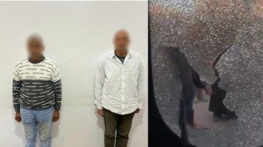 المتهمان - وجانب من الواقعة