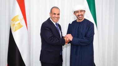 وزير الخارجية، الدكتور بدر عبدالعاطي، مع نظيره الإماراتي