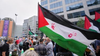 احتجاجات تضامنية مع غزة في بلجيكا