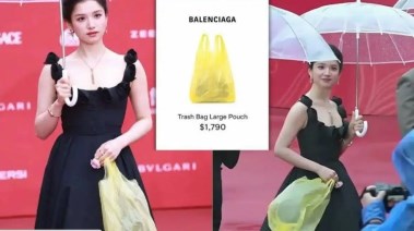 حقيبة بالبنسياجا الصفراء