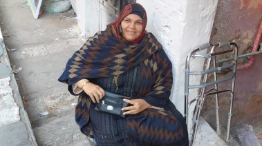 الست ناني صاحبة عمل الزلابية بالمطرية 