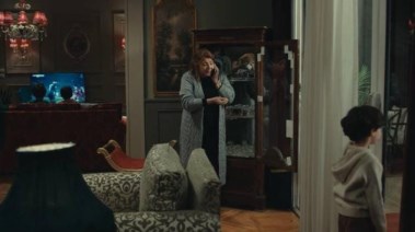 الفنانة حنان سليمان في مسلسل اللون الأزرق 