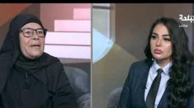 الإعلامية نهال طايل والسيدة أمينة