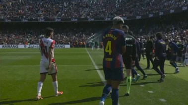 مباراة برشلونة ورايو فاليكانو