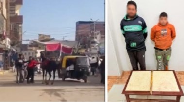 المتهمان وجانب من الواقعة