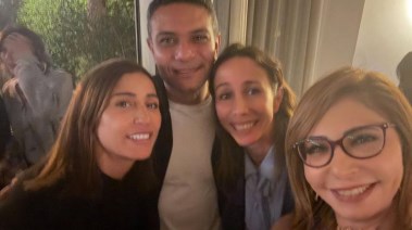 نجوم مسلسل "اتنين غيرنا" في أجواء عائلية