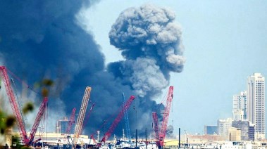 القصف الإيراني في دول الخليج العربي