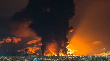 إيران تحت القصف