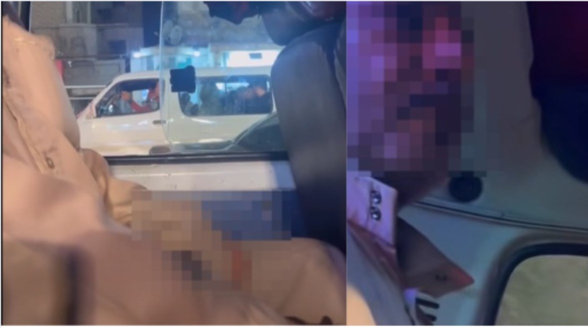 مسن يتحرش بفتاة