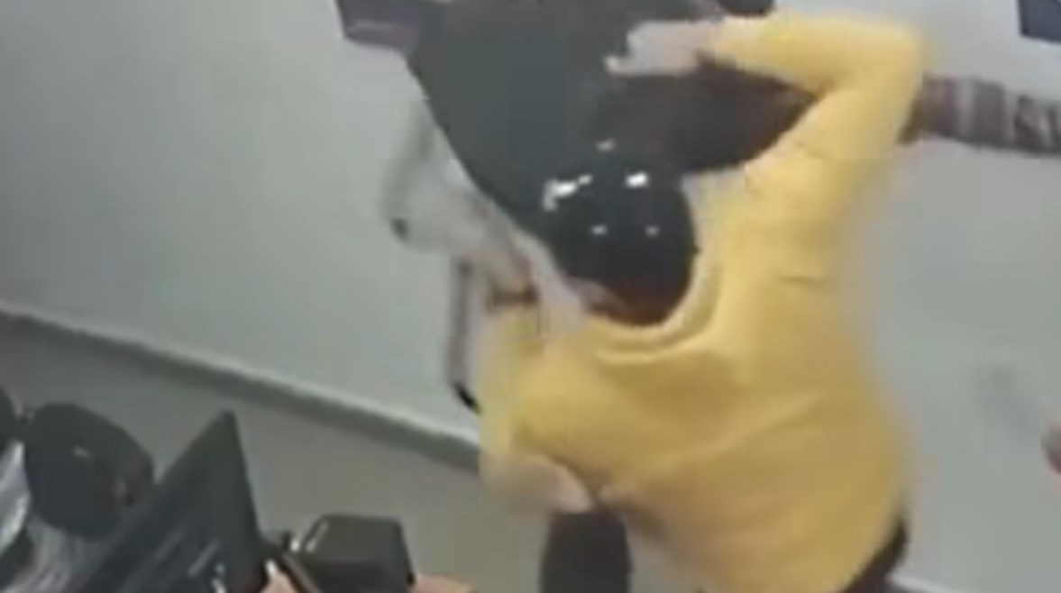 لقطة من الفيديو المنتشر