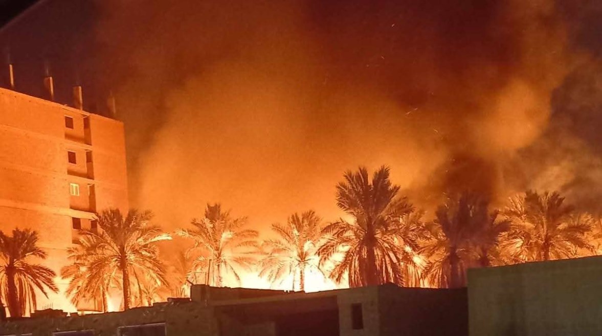 حريق - أرشيفية 