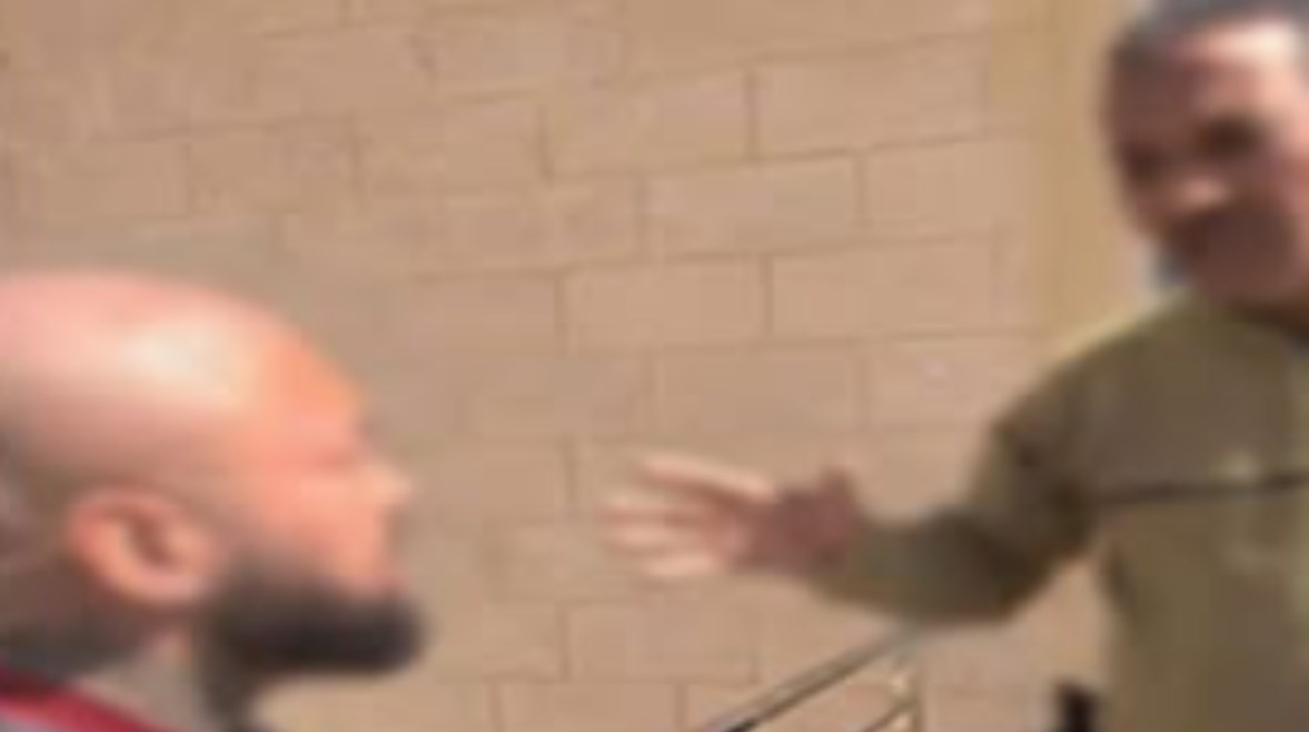 صورة من الفيديو المنتشر