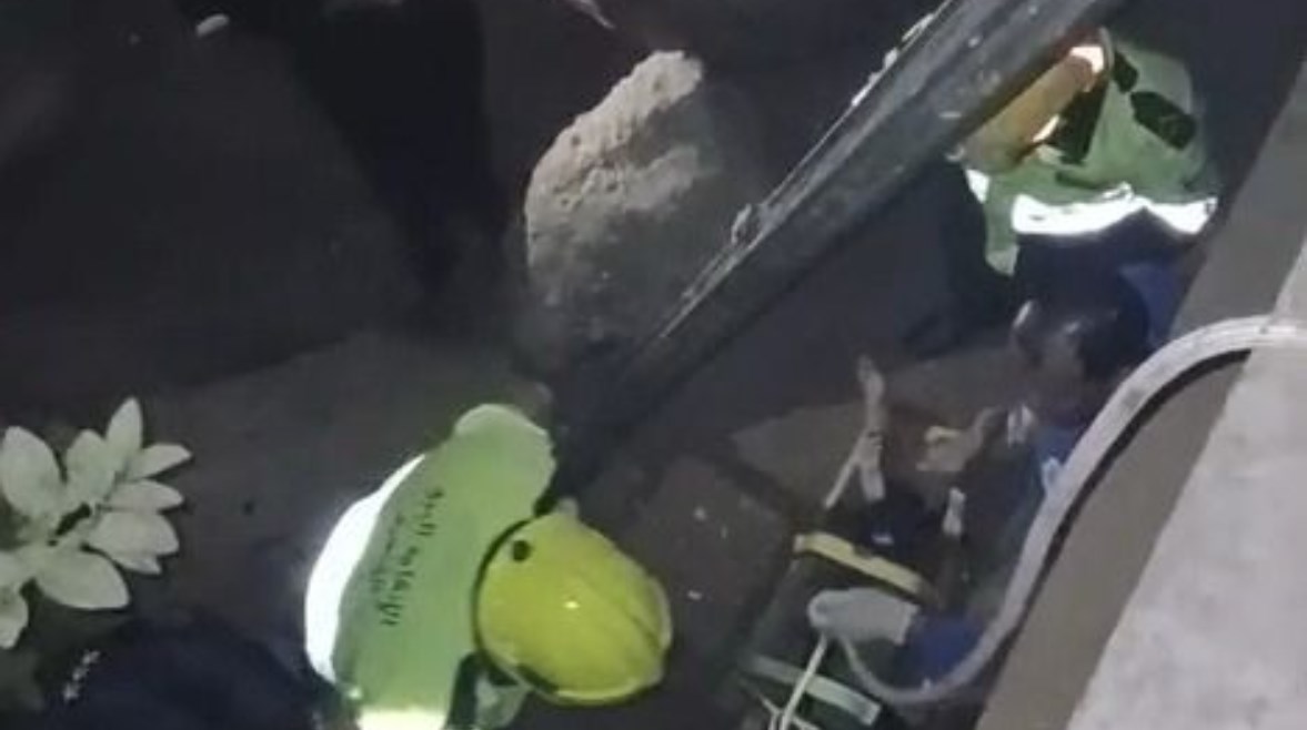 الحماية المدنية تنقذ مواطن