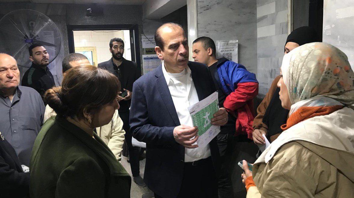 جانب من زيارة نائب وزير الصحة والسكان