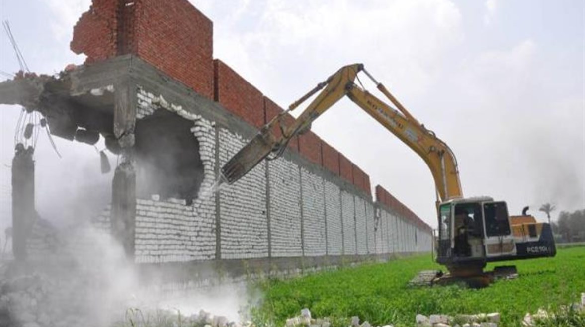 التعدي على الأراضي الزراعية