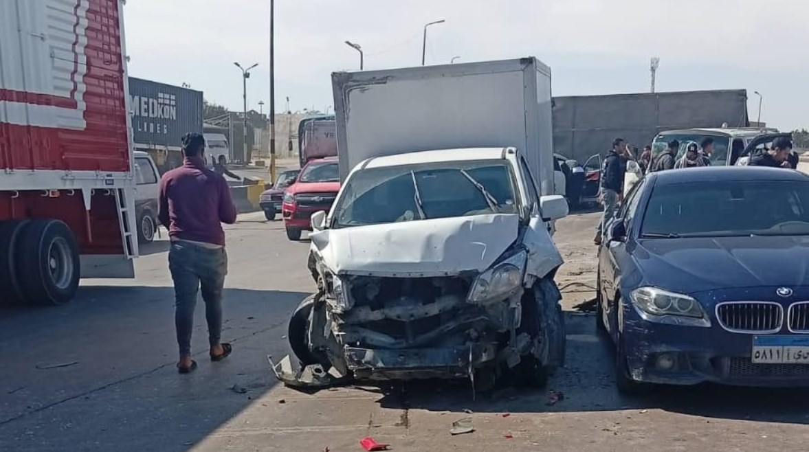 حادث تصادم طريق إسكندرية الصحراوي