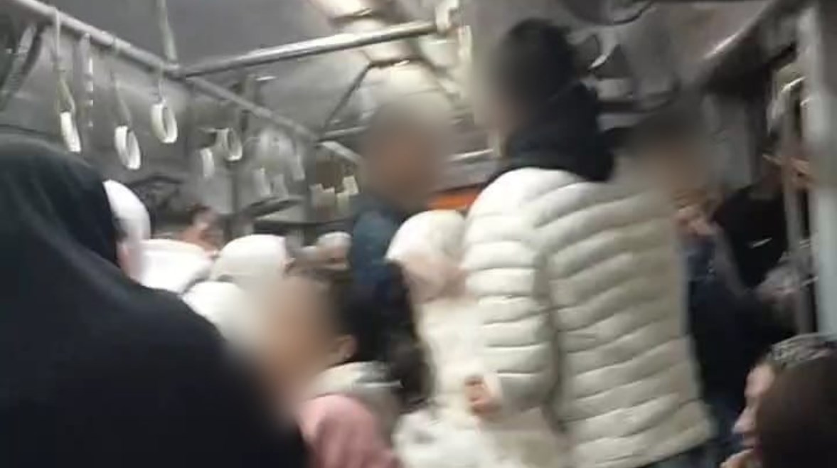 جانب من المشاجرة 