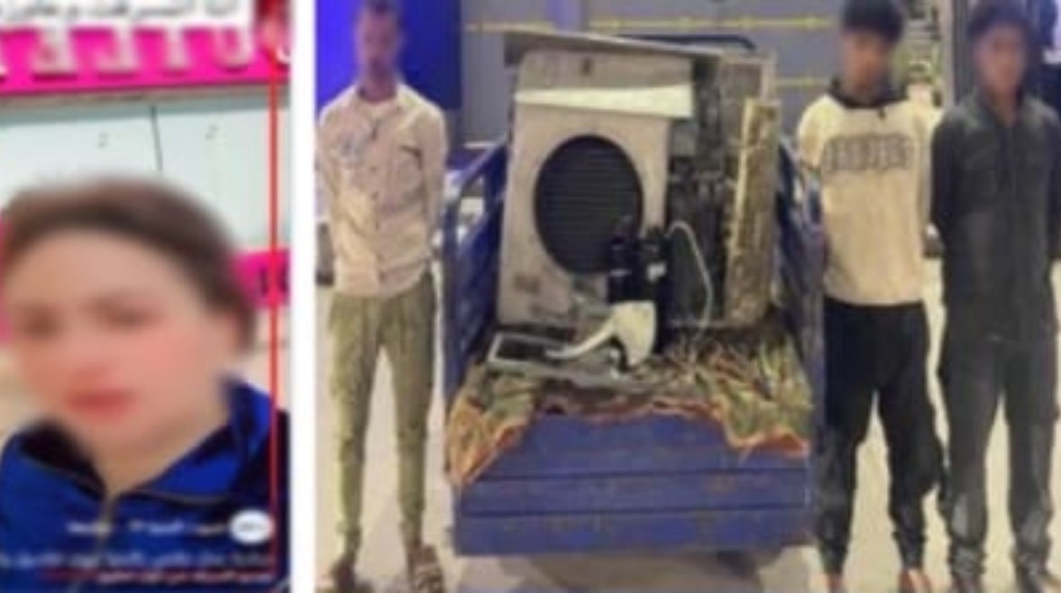 المتهمون وجانب من الواقعة