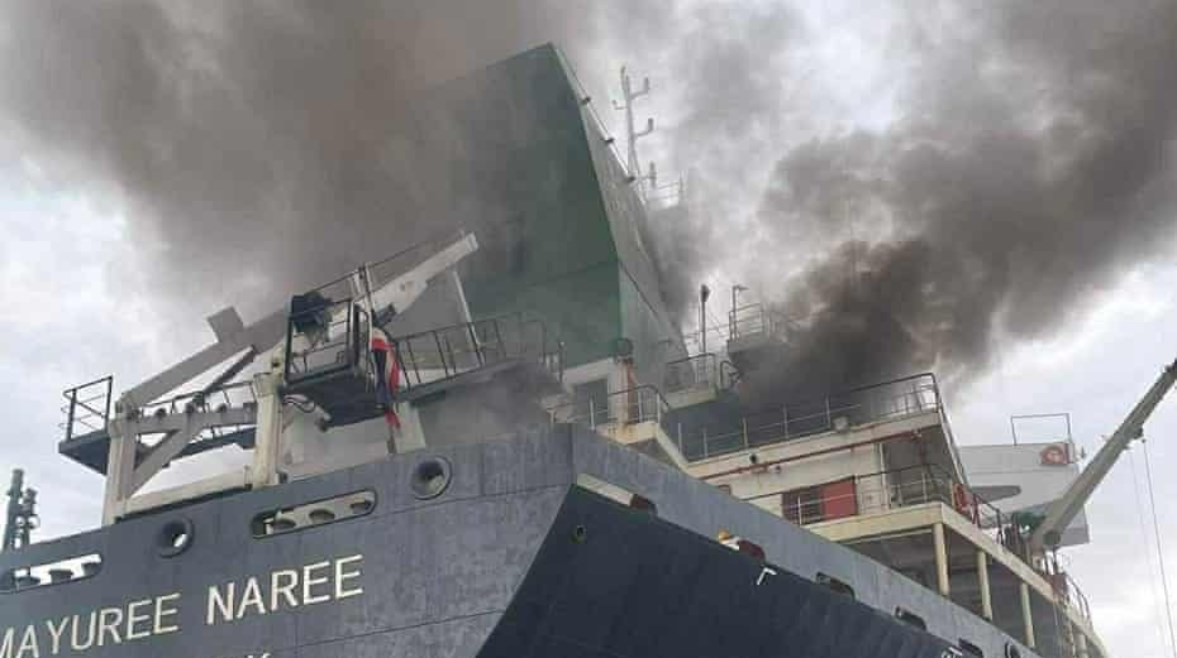 احتراق ناقلة نفط، أرشيفية 