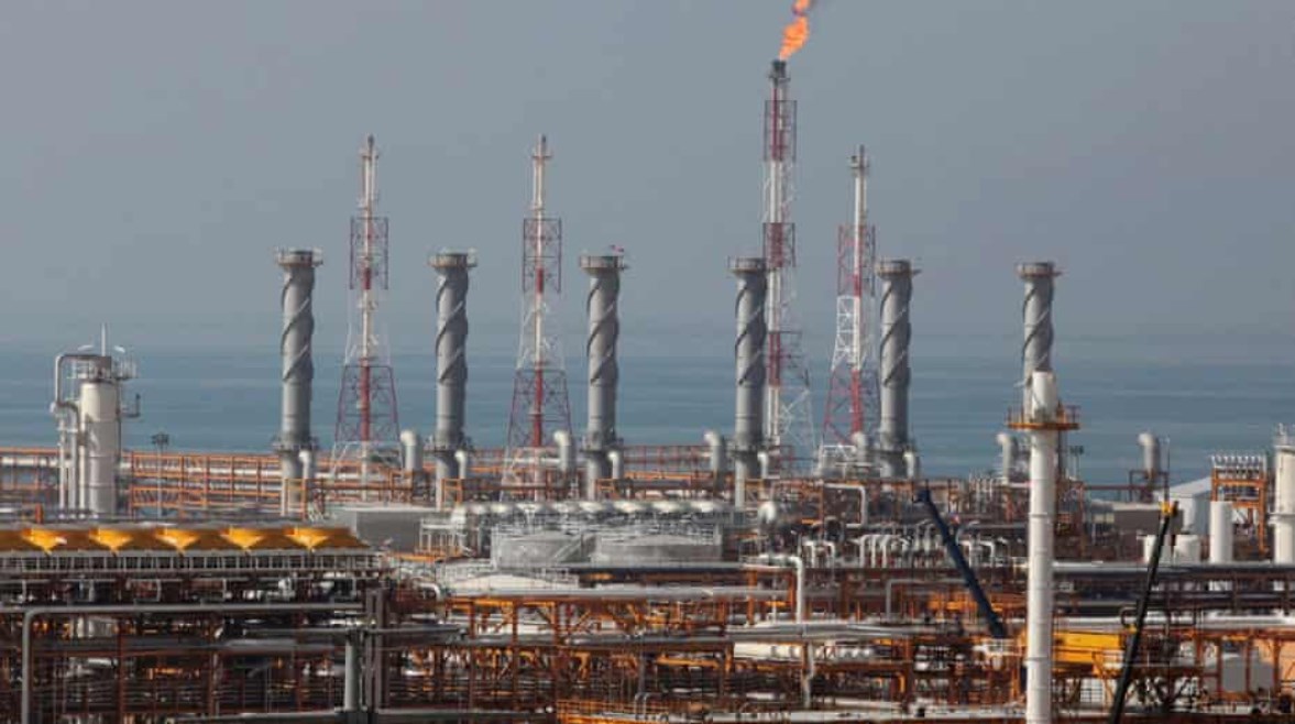 منشآت غاز في إيران 