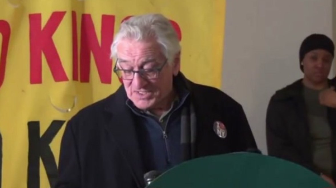 روبرت دي نيرو، خلال فعالية لا ملوك