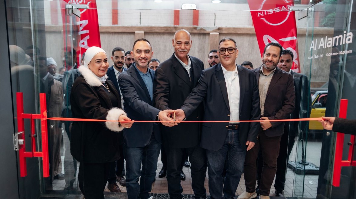 نيسان مصر تفتتح صالة العرض 