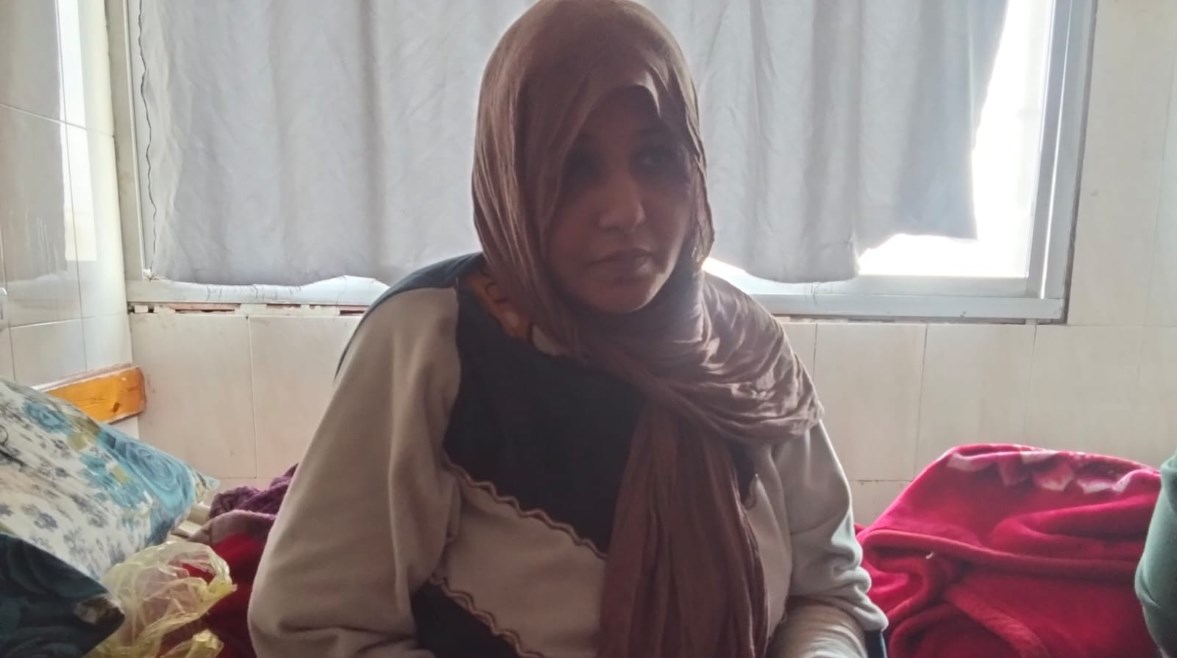 نجلاء ضحية الاعتداء