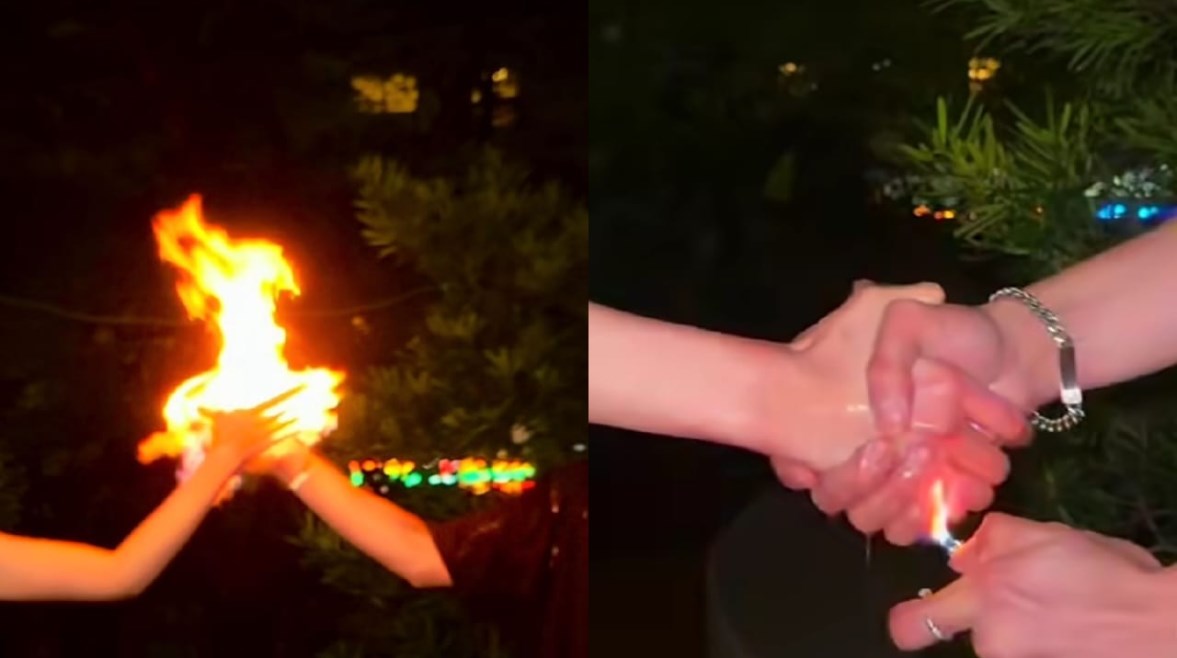 ترند اشتعال الكحول