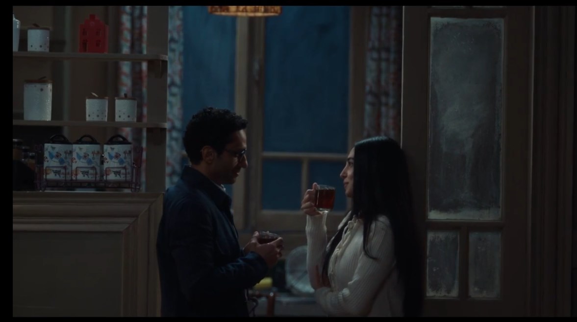 هبة وثابت من مسلسل "عرض وطلب"