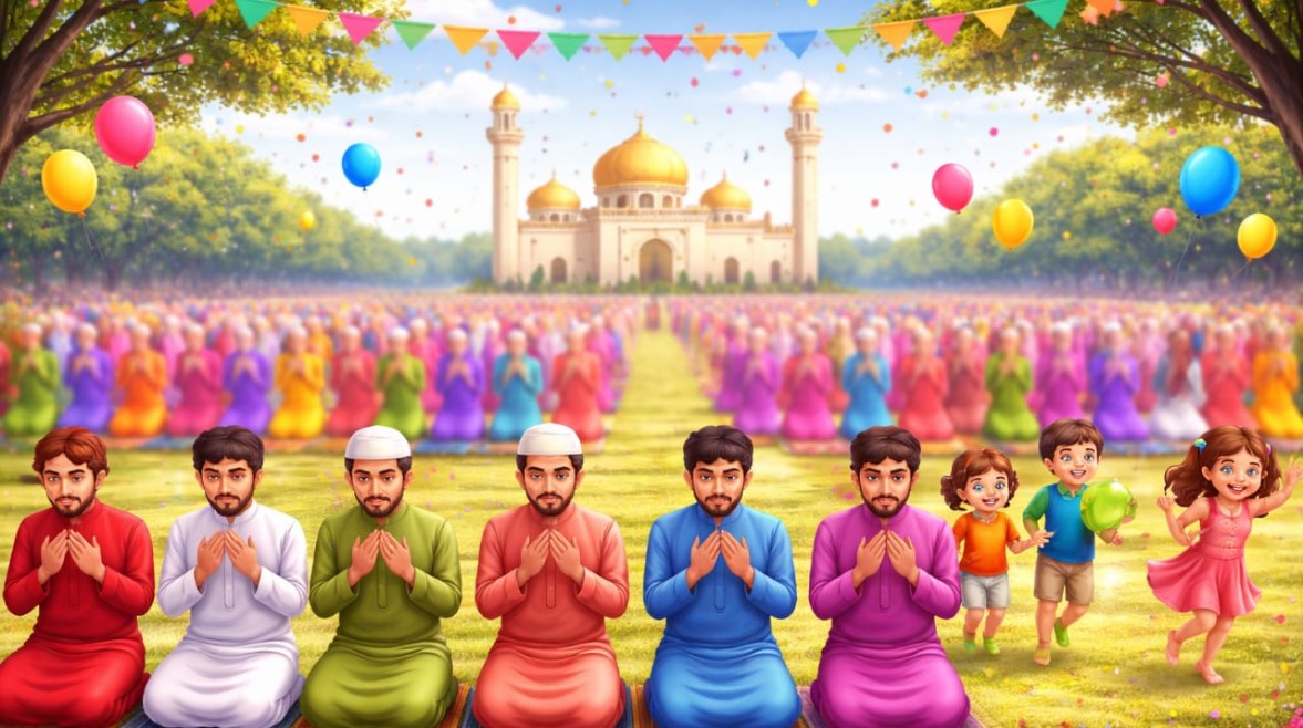 صورة تعبيرية عن صلاة العيد