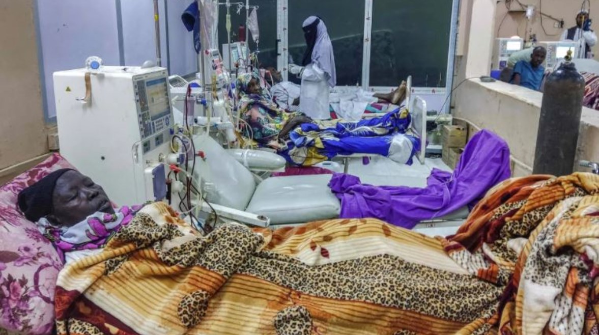 مريضة في أحد المستشفيات السودانية