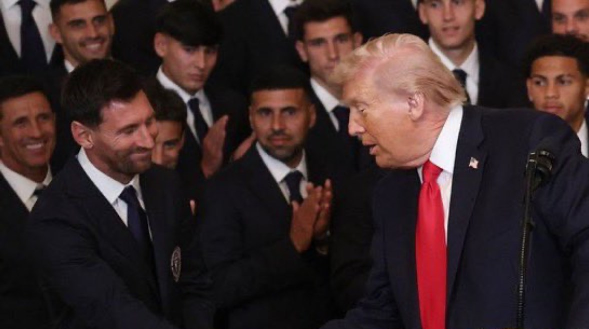 ميسي وترامب