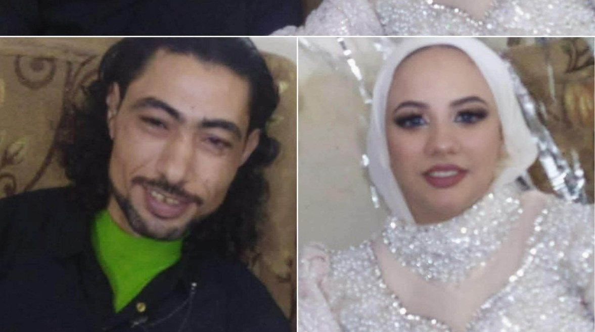 عروس وخطيبها وخطيبها