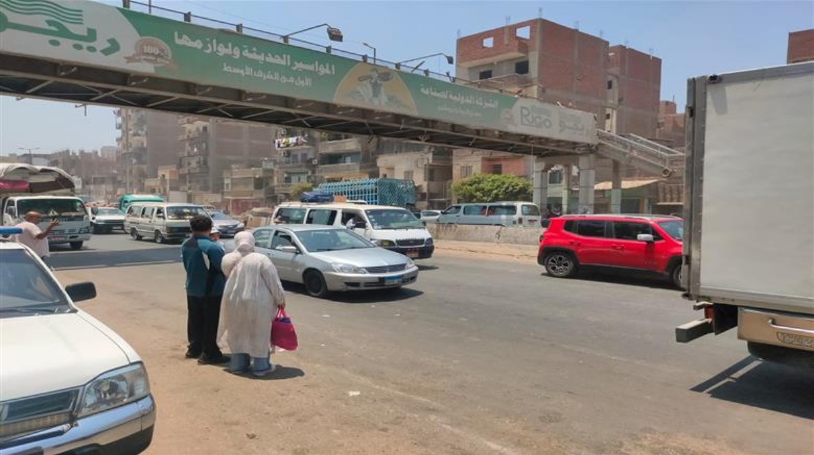 كوبري مشاة طوخ